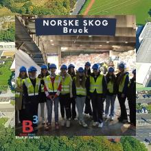 Werksführung bei Norske Skog Bruck/Mur