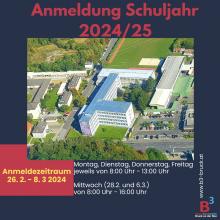 Anmeldung für das Schuljahr 2024/25