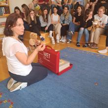 IZB-Betreuerin bei den 4. Klassen BAfEP