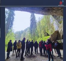 Lehrerausflug zur Lurgrotte