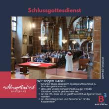 Abschlussgottesdienst unserer Schule