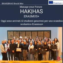 Besuch aus Genua - Erasmus Plus