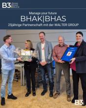 25 Jahre Partnerschaft mit der WALTER GROUP