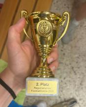 2. Platz bei der Schülerliga