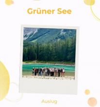 Grüner See mit der 1BE