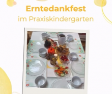 Erntedankfest im Praxiskindergarten